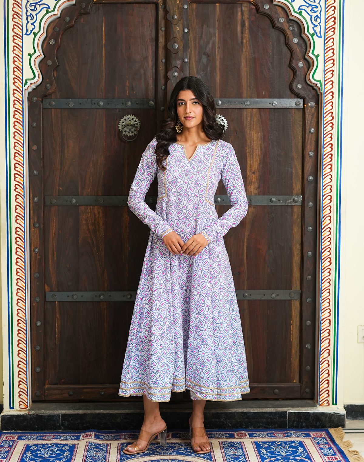 Vraja - Bandhani Print Dress