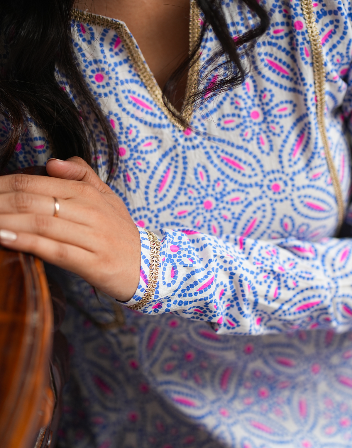 Vraja - Bandhani Print Dress