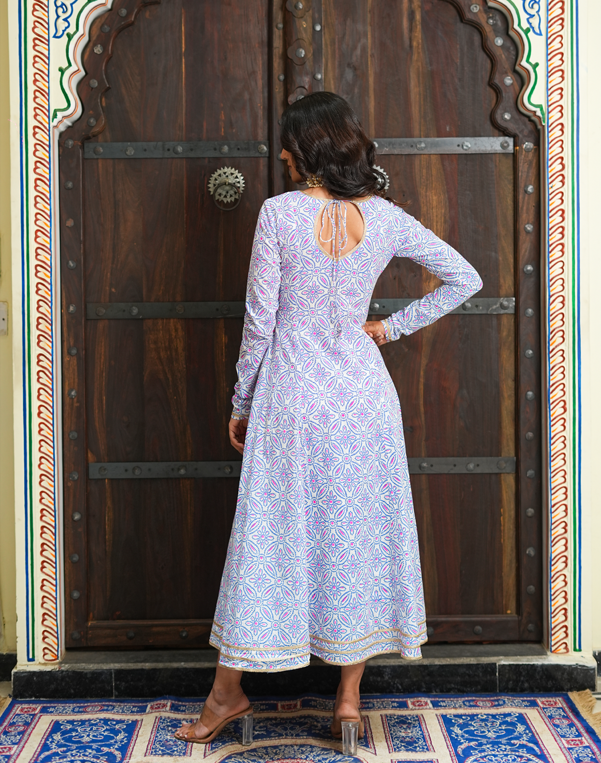 Vraja - Bandhani Print Dress